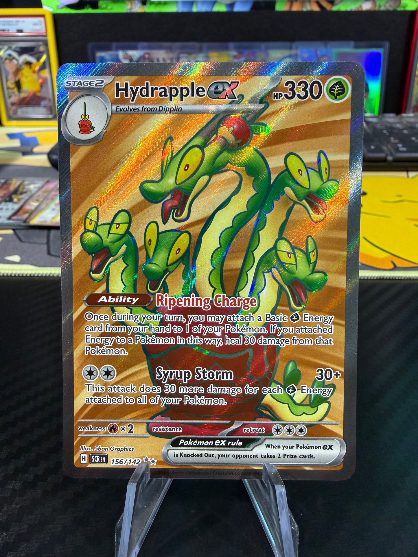 Hydrapple Ex - 156/142 - Full Art - Stellar Crown
