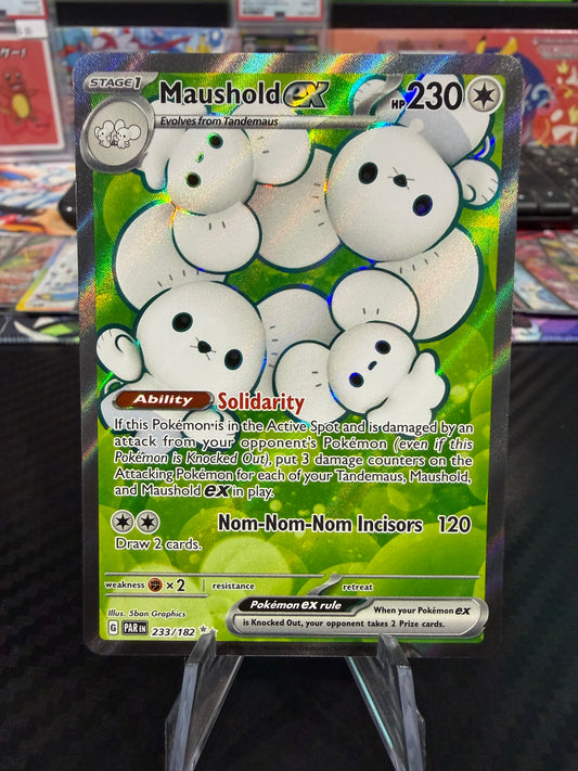 Maushold Ex - 233/182 - Full Art - Paradox Rift - NM