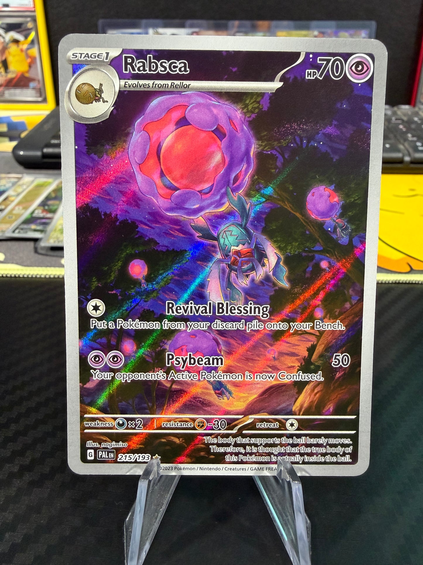 Rabsca - 215/193 - Illustration Rare - Paldea Evolved