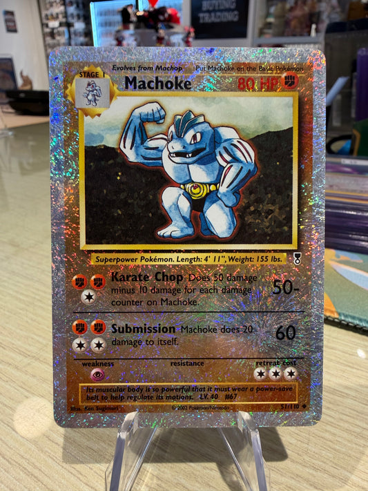 Machoke - Reverse Holo - 51/110 Legendary Collection