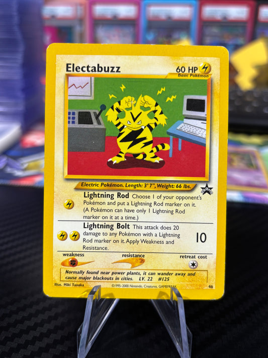 Electabuzz - Black Star Promo - #46 - WOTC - MP
