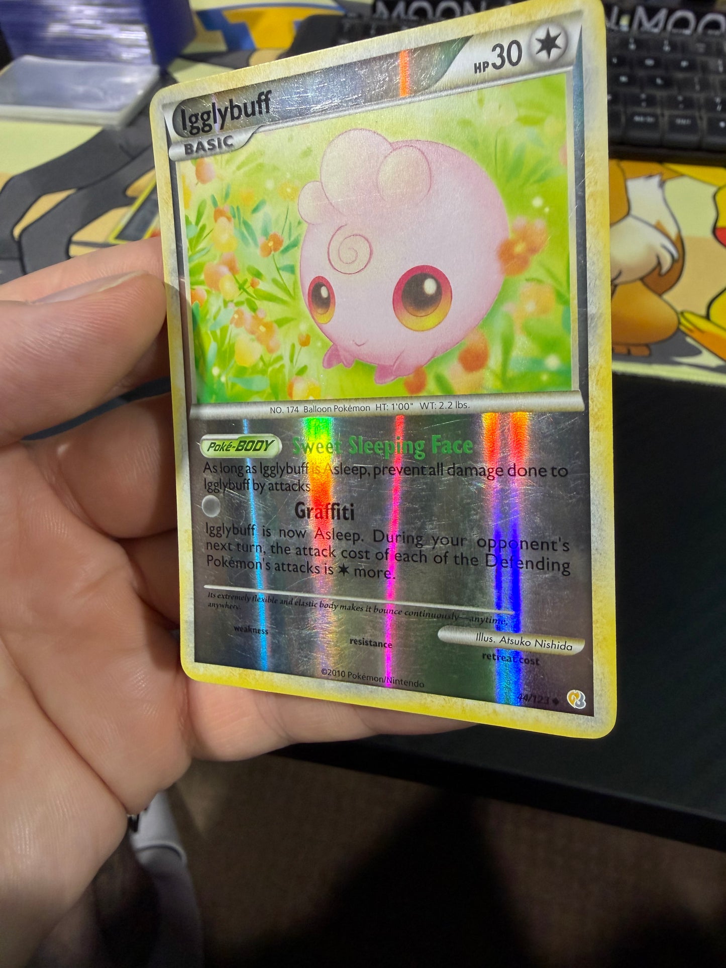 Igglybuff - 44/123 - Reverse Holo - Heartgold & Soulsilver - MP