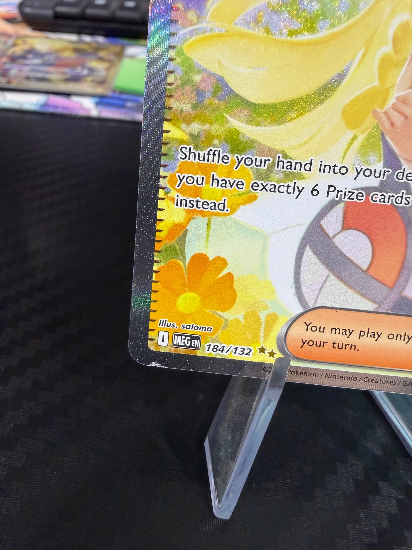 Lillie’s Determination - 184/132 - Special Illustration Rare - Mega Evolution - NM
