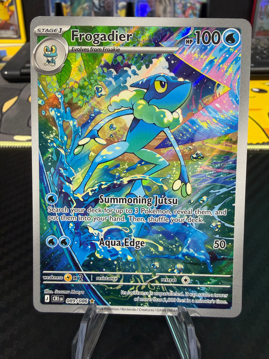 Frogadier - 089/086 - Illustration Rare - Choas Rising