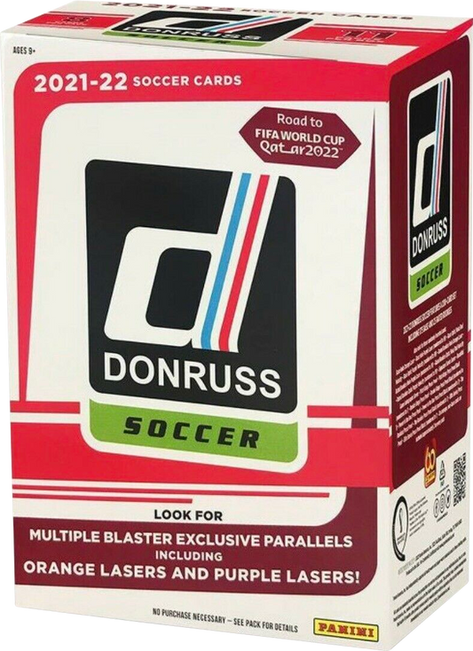 2021-22 Donruss Soccer Blaster (11 packs)