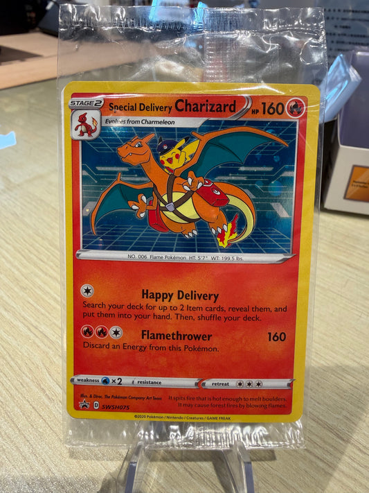Special Delivery Charizard - SWSH075 Promo - Sealed