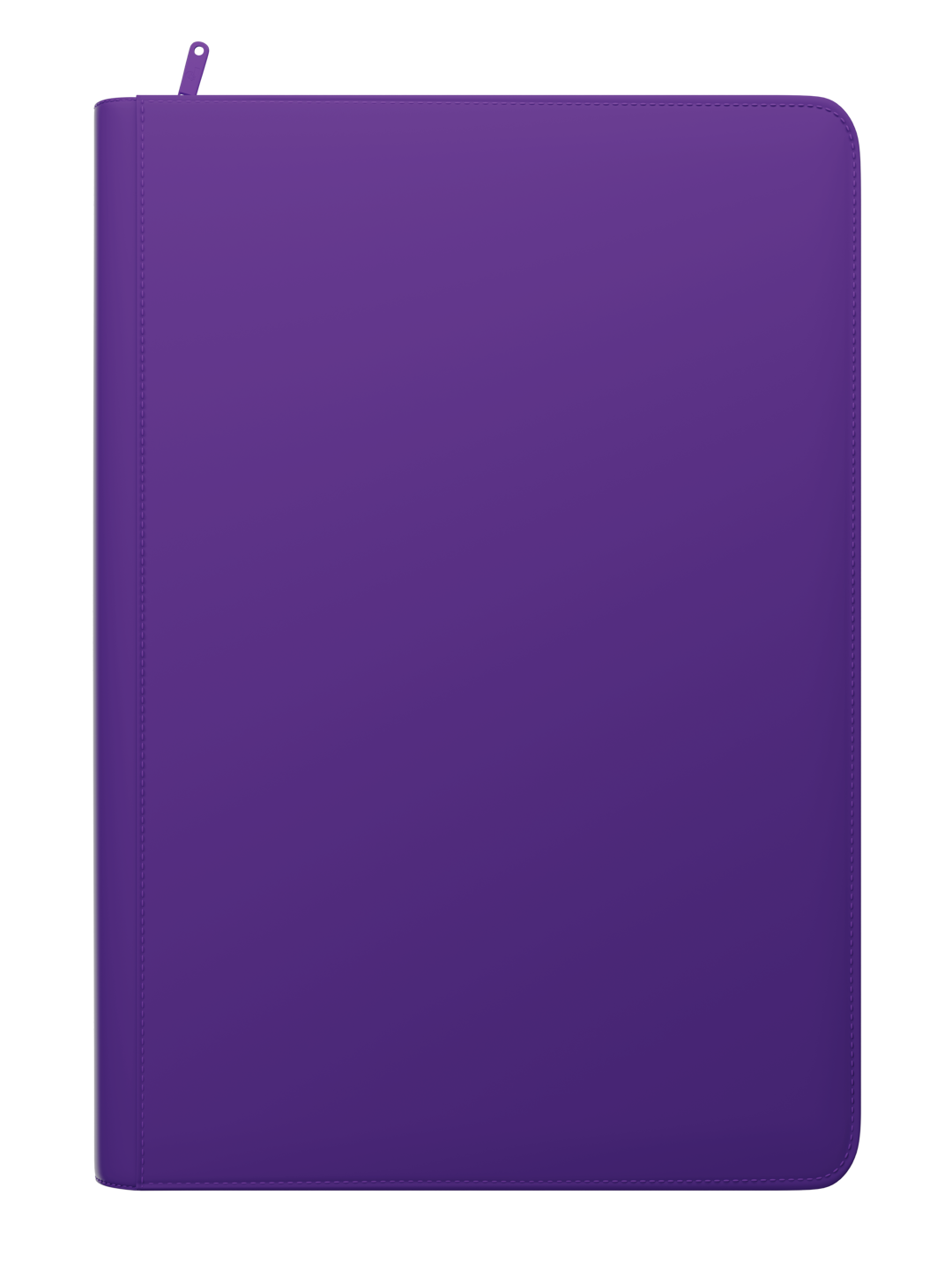 Palms Off Gaming - Stealth 9 Pocket Zip Binder - 360 Slots - PURPLE