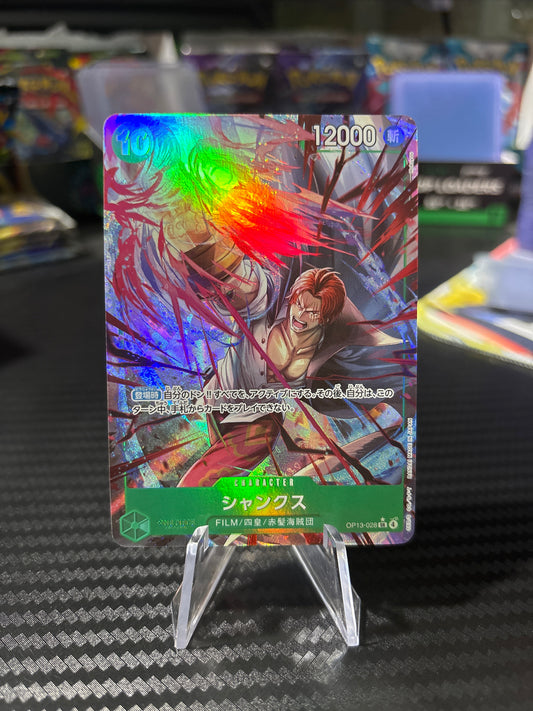 Shanks Alt Art #OP13-028 Japanese
