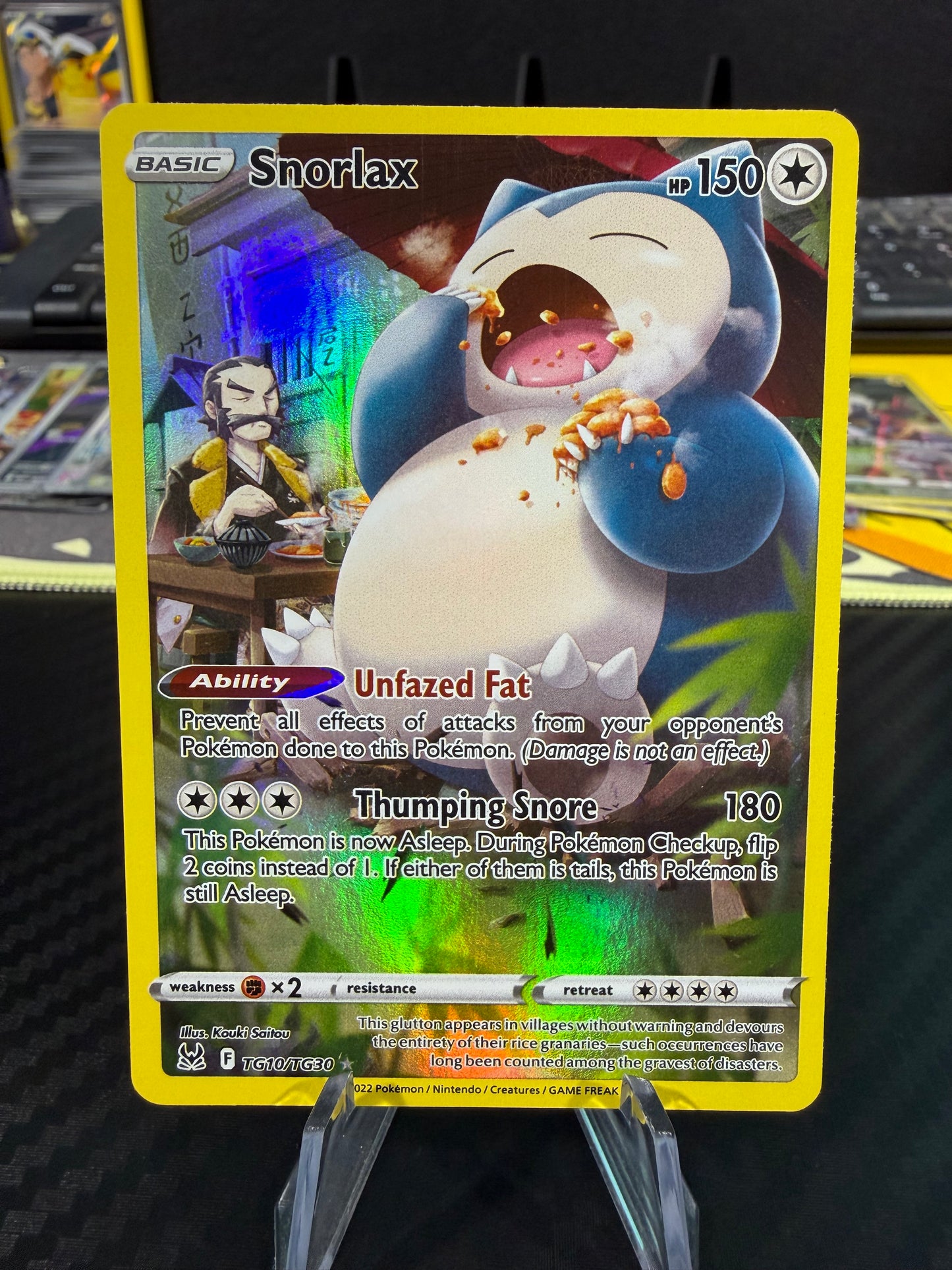 Snorlax - TG10/TG30 - Trainer Gallery - Lost Origin - NM