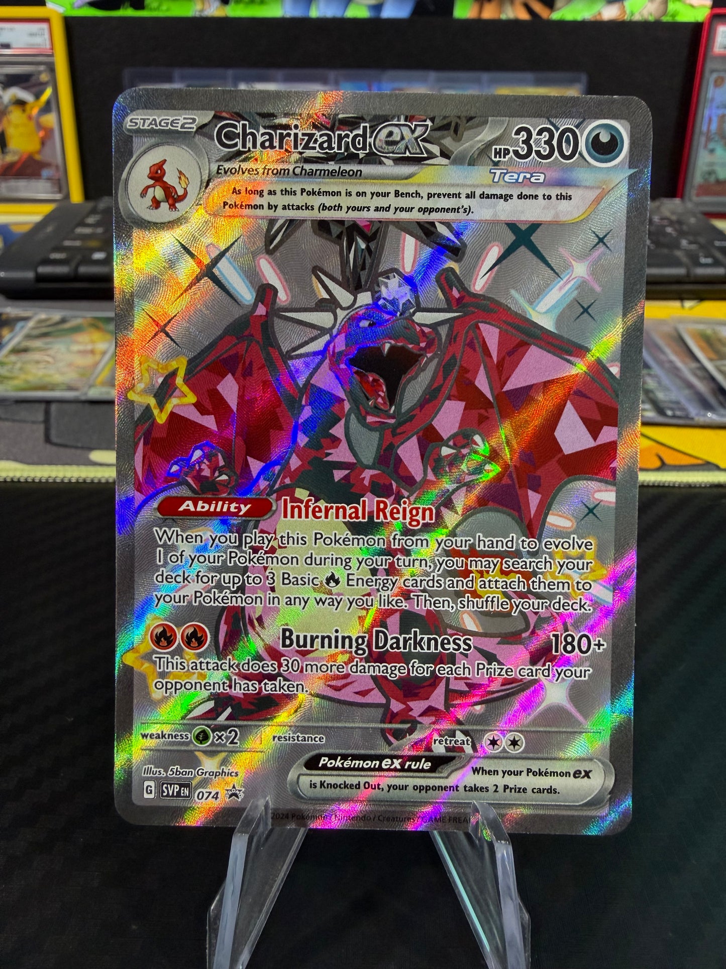 Charizard Ex - Black Star Promo - 074 - Scarlet & Violet