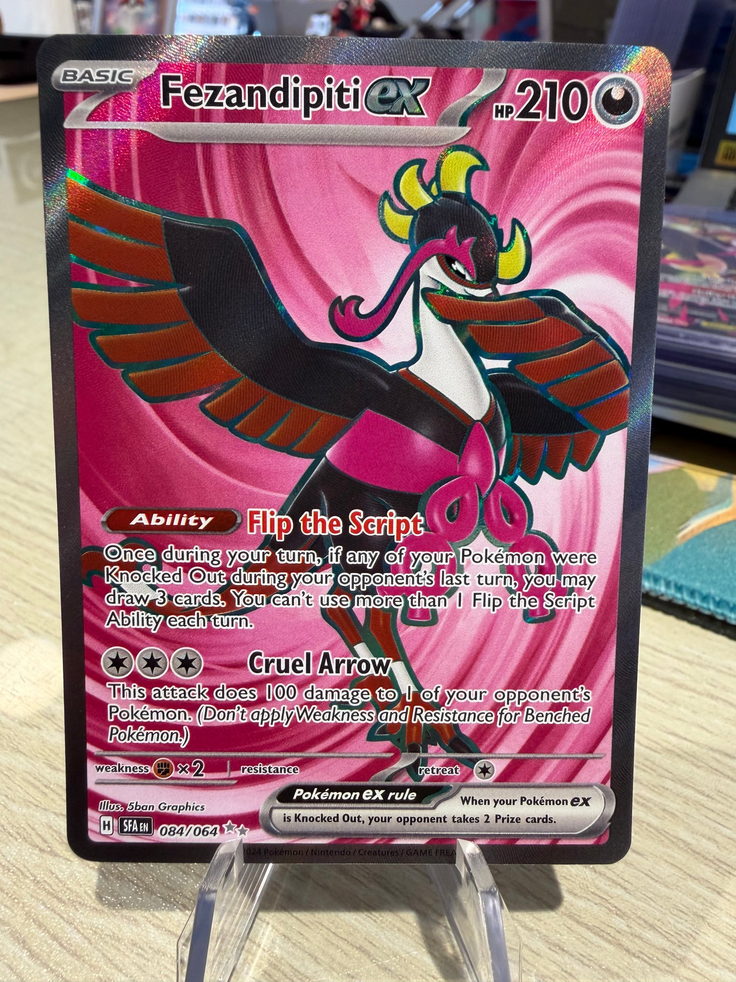 Fezandipiti Ex - 084/064 - Shrouded Fable