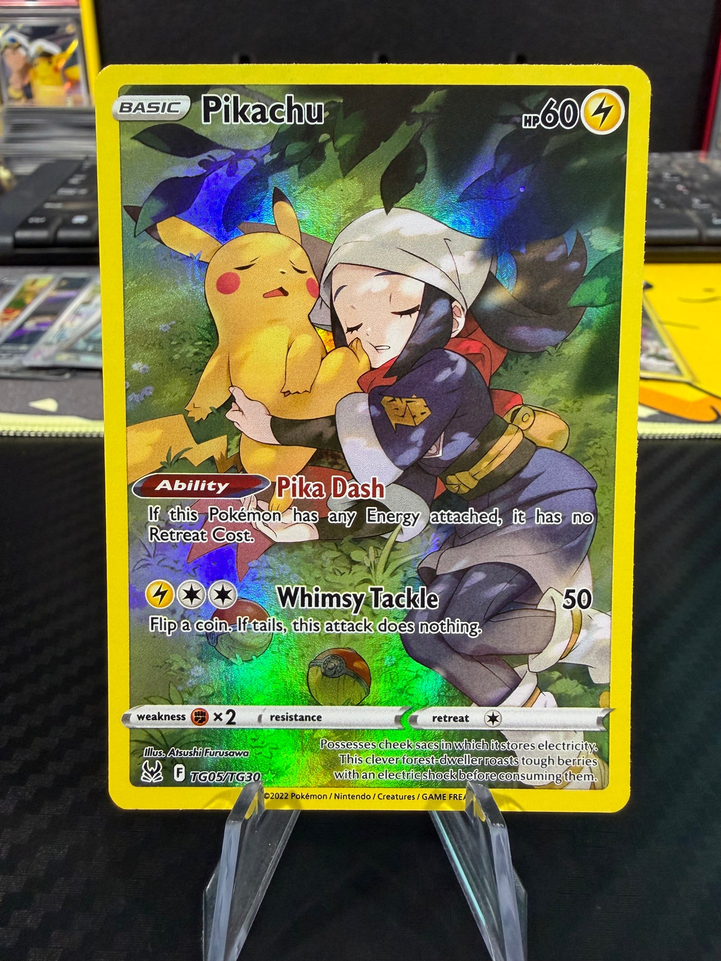 Pikachu - TG05/TG30 - Trainer Gallery - Lost Origin - LP/MP