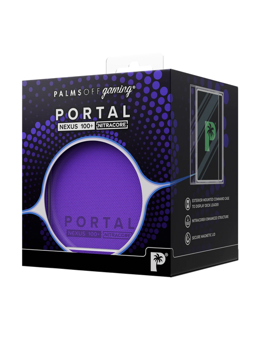 Portal Nexus 100+ Purple Deck Box