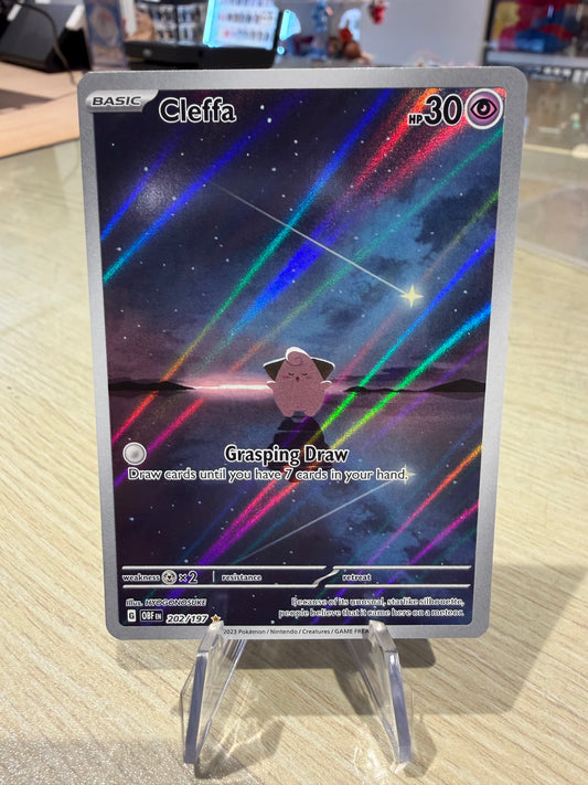 Cleffa - 202/197 - IR - Obsidian Flames