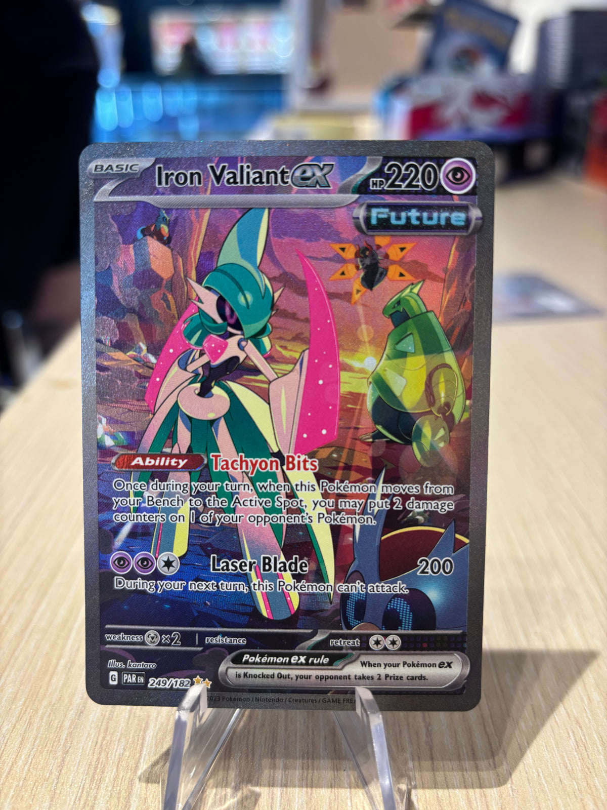 Iron Valiant EX - 249/182 - Paradox Rift