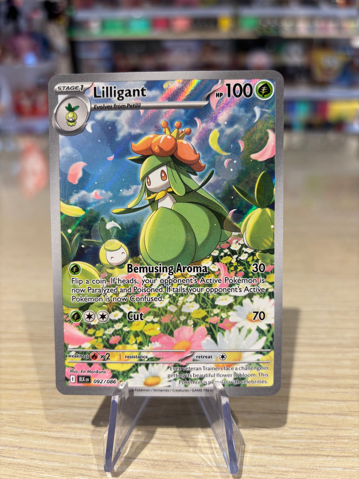 Lilligant - 092/086 - Black Bolt