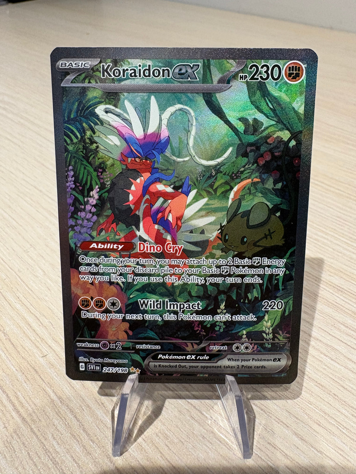 Koraidon Ex - 247/198 - Scarlet & Violet Base