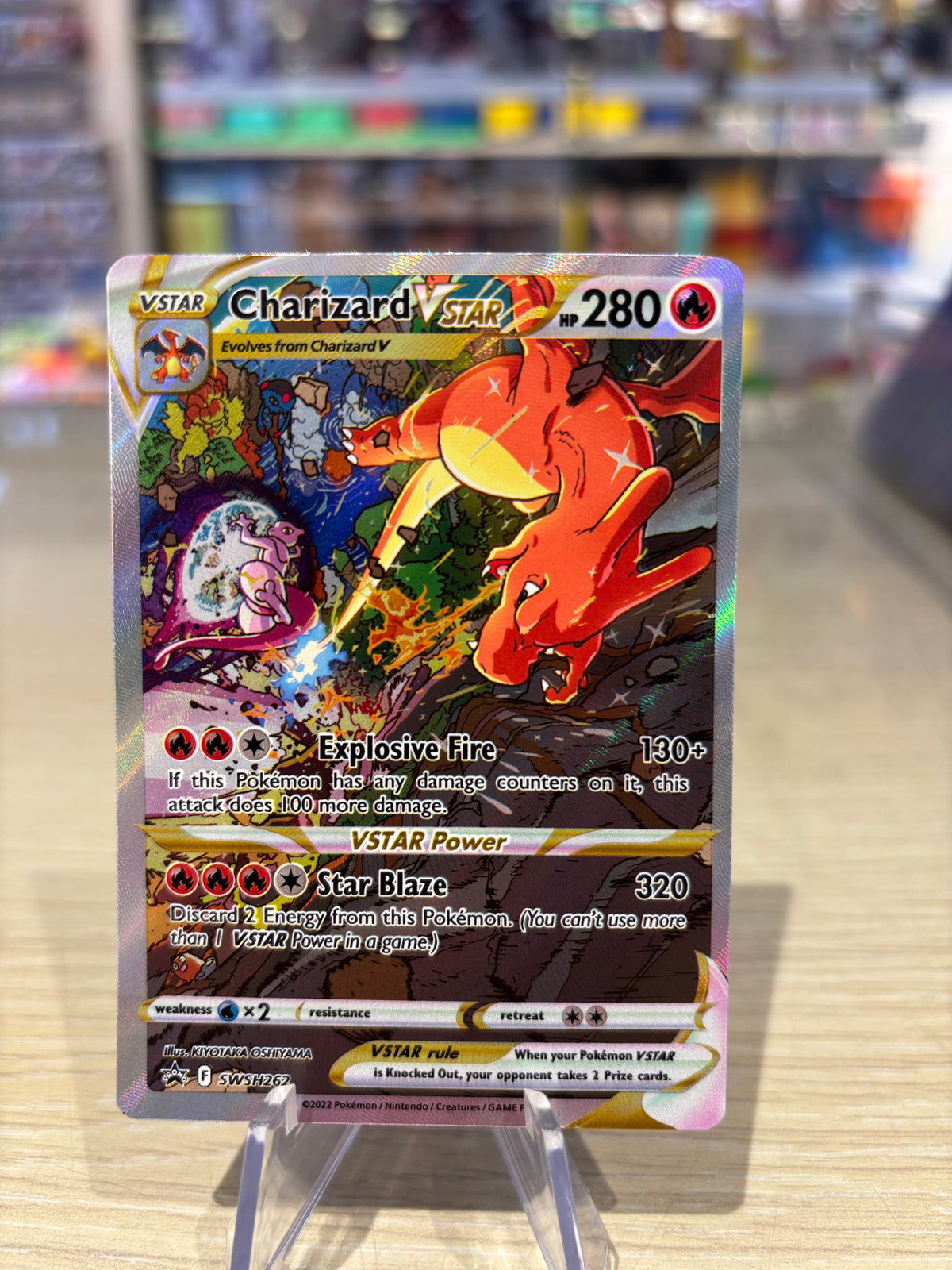 Charizard Vstar - SWSH262 - Sword & Shield Black Star Promo