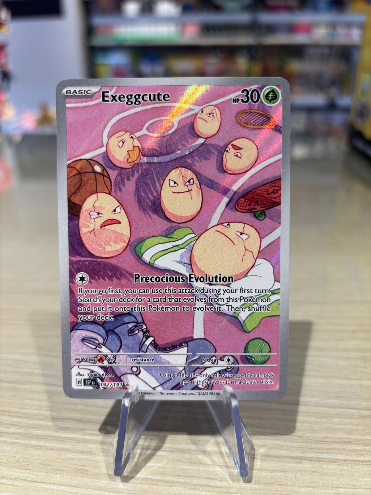 Exeggcute - 192/191 - Surging Sparks