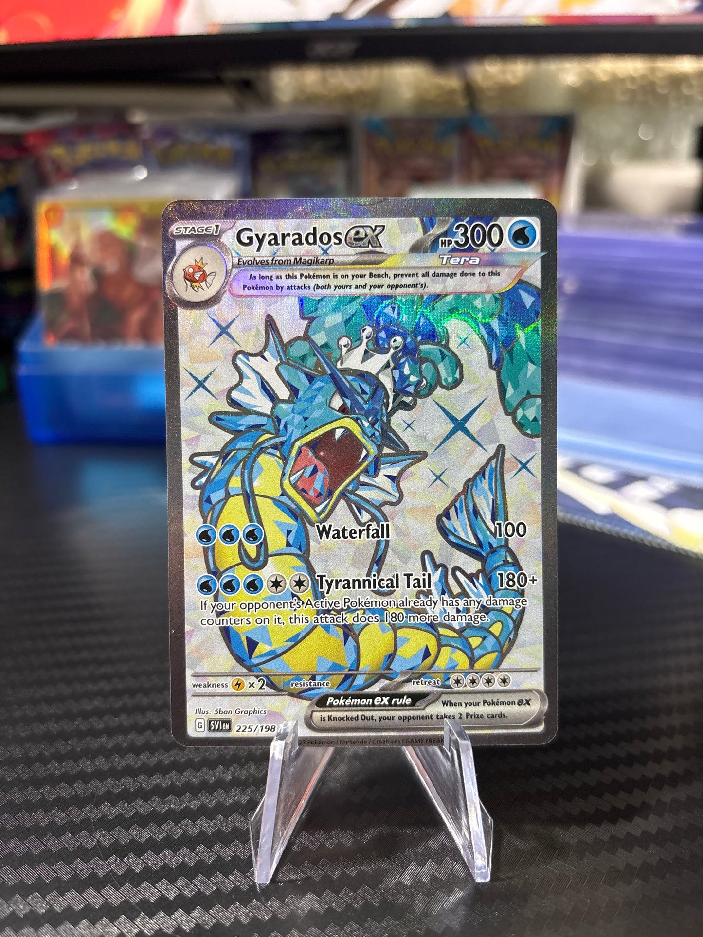 Gyarados - 225/198 - Full Art - Scarlet & Violet - NM