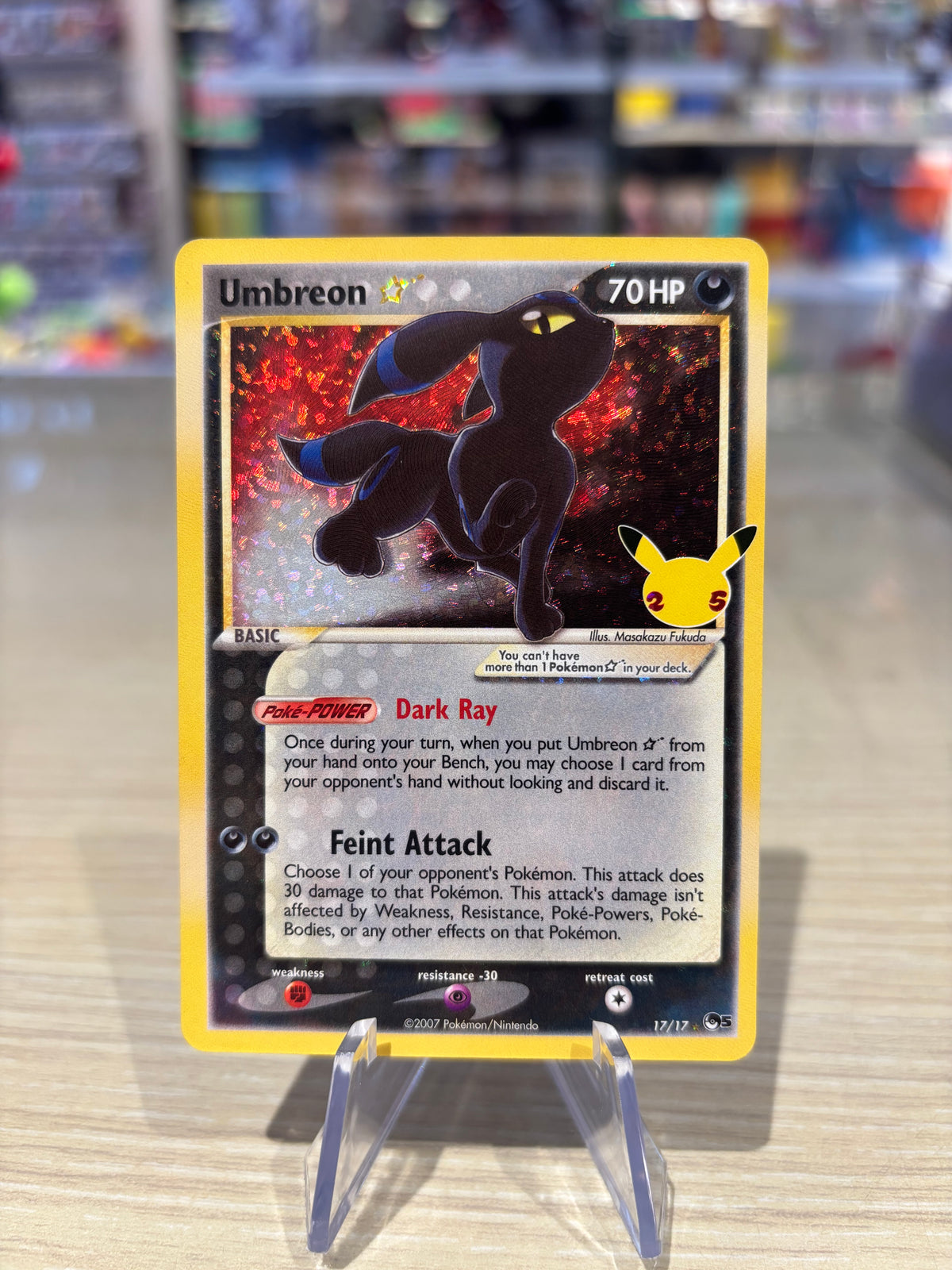 Umbreon - 17/17 - Celebrations