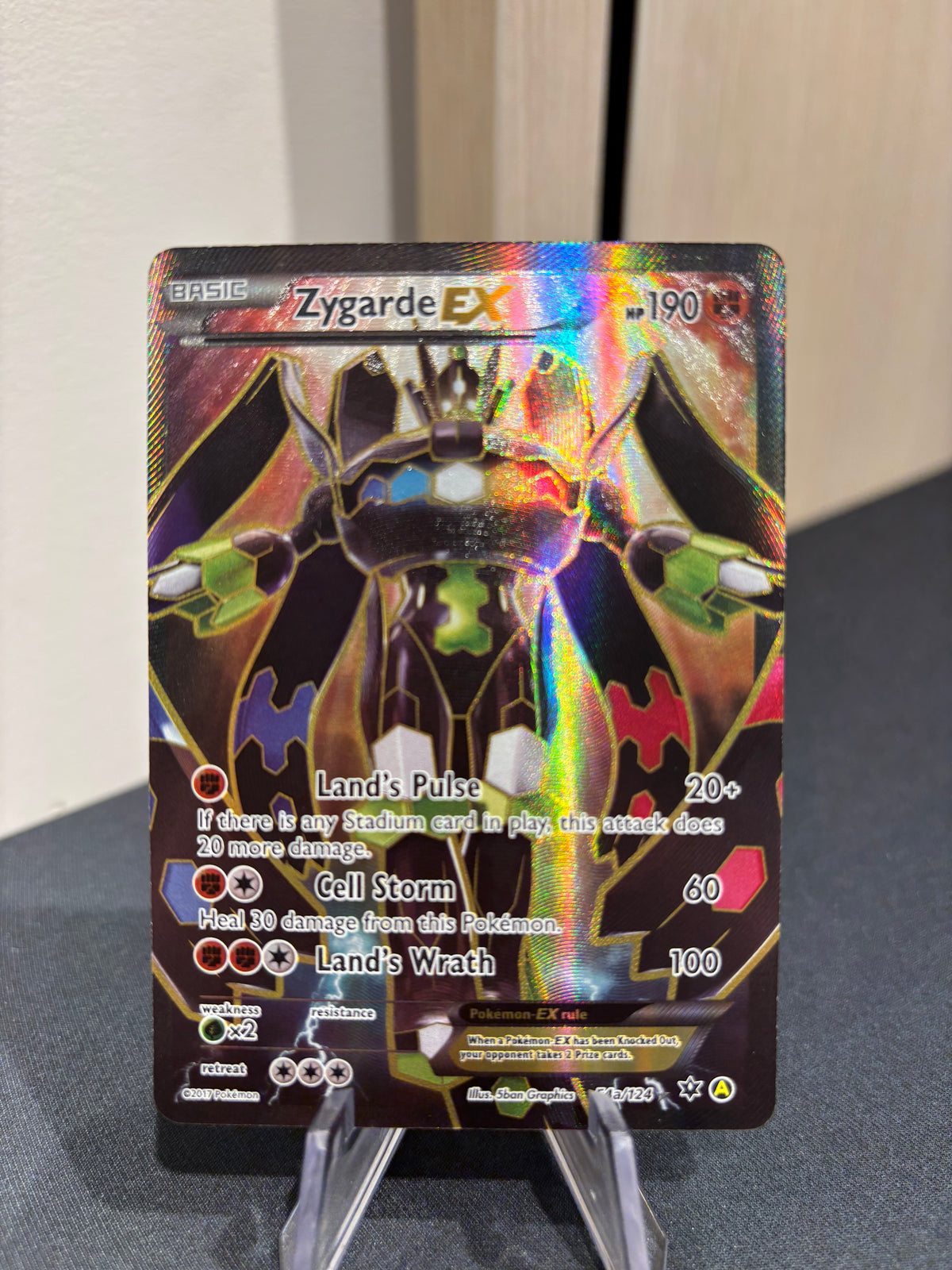 Zygarde EX - 54a/124 - XY Fates Collide Promo