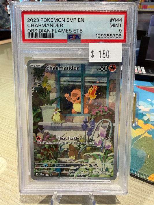 PSA 9 - Charmander - 044 Promo
