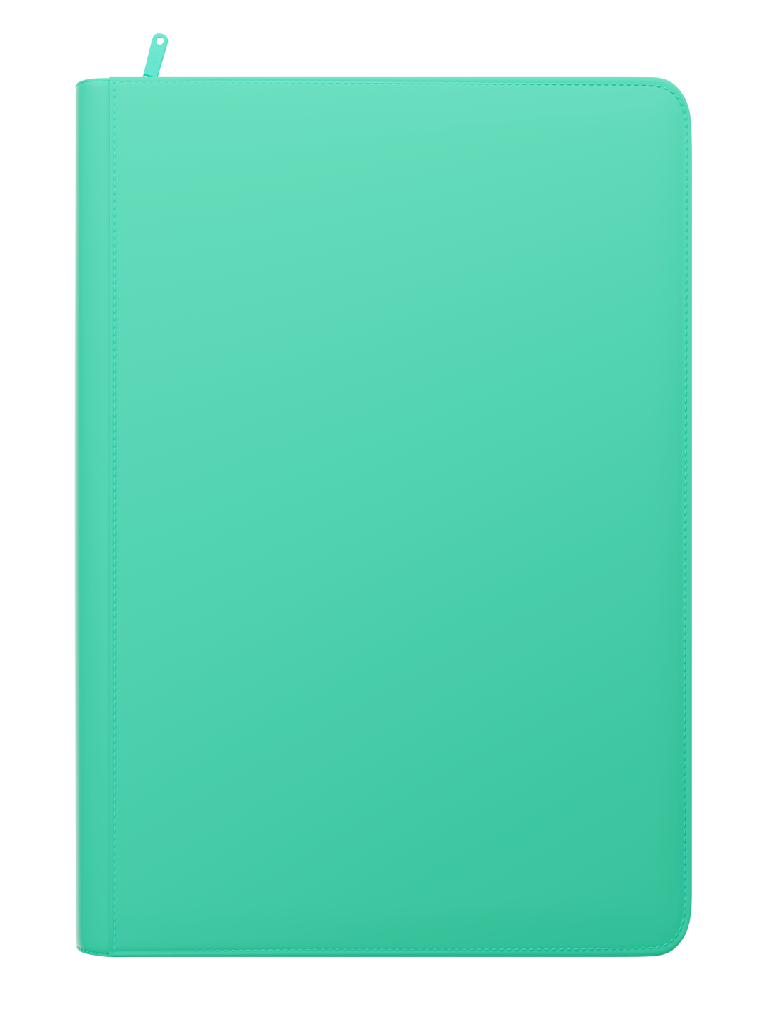 Palms Off Gaming - Stealth 9 Pocket Zip Binder - 360 Slots - TURQUOISE