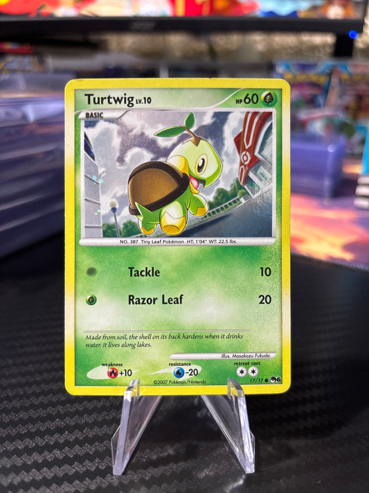Turtwig Holo #17 - Pop Series 8 - MP