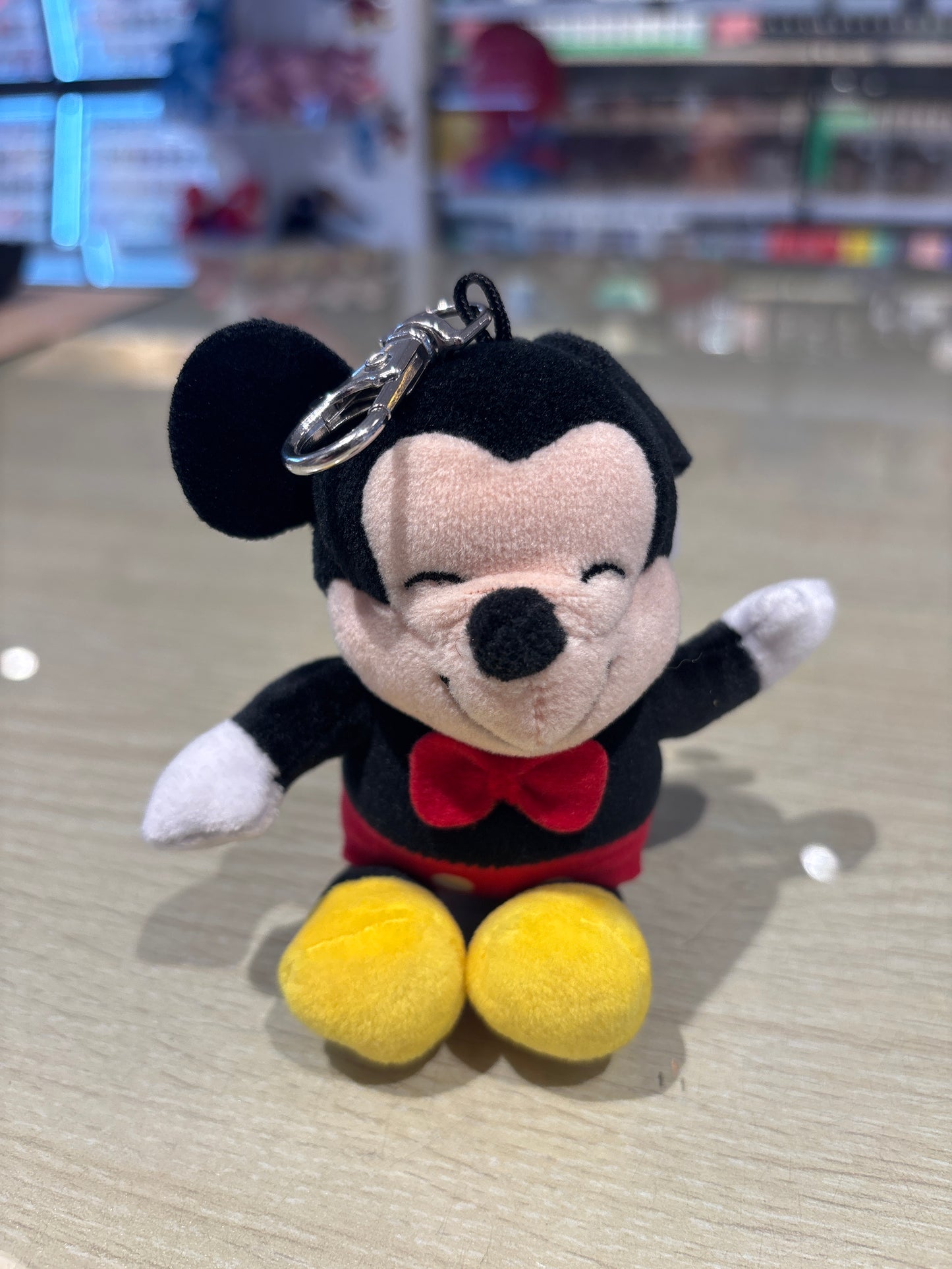 TY Beanie Baby Keychain - Mickey Mouse