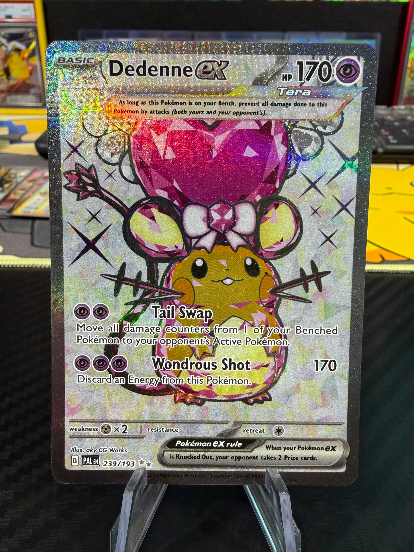 Dedenne Ex - 239/193 - Full Art - Paldea Evolved