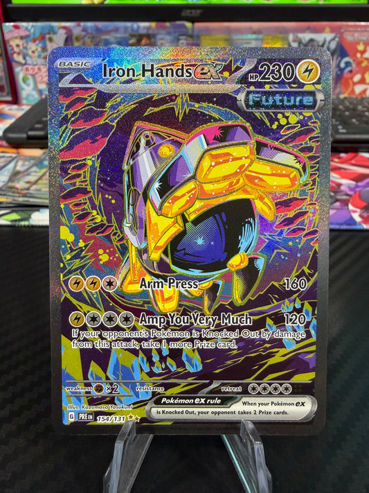 Iron Hands Ex - 154/131 - Special Illustration Rare - Prismatic Evolutions - NM