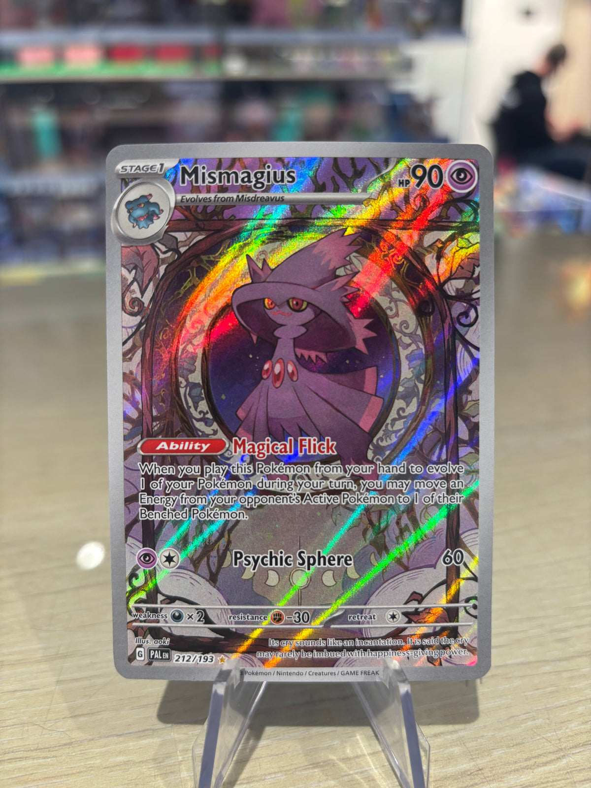 Mismagius - 212/193 - Paldea Evolved
