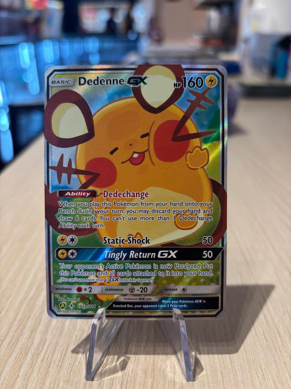 Dedenne GX - 195a/214 - Unbroken Bonds