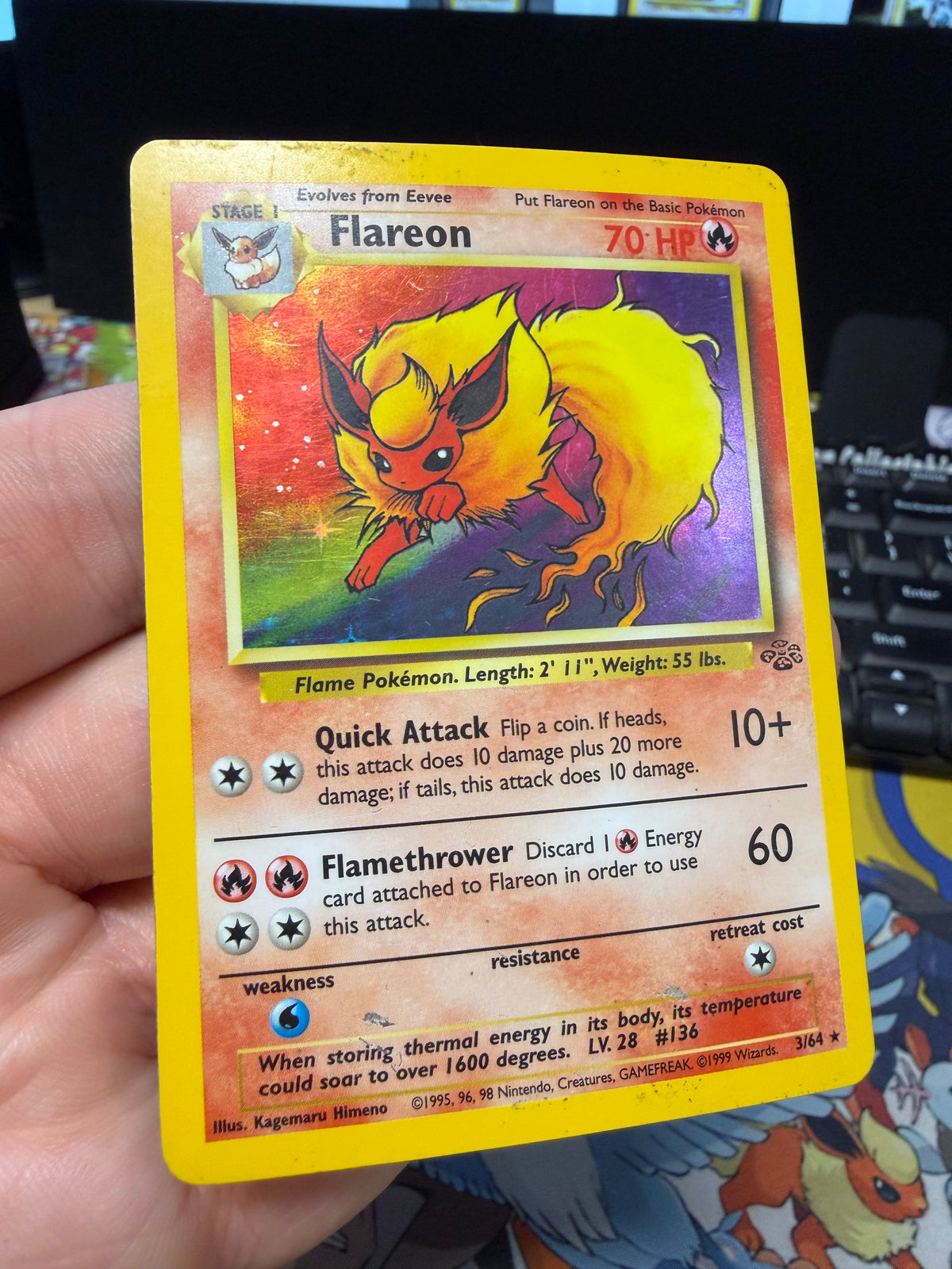 Flareon Holo - 3/64 - Jungle