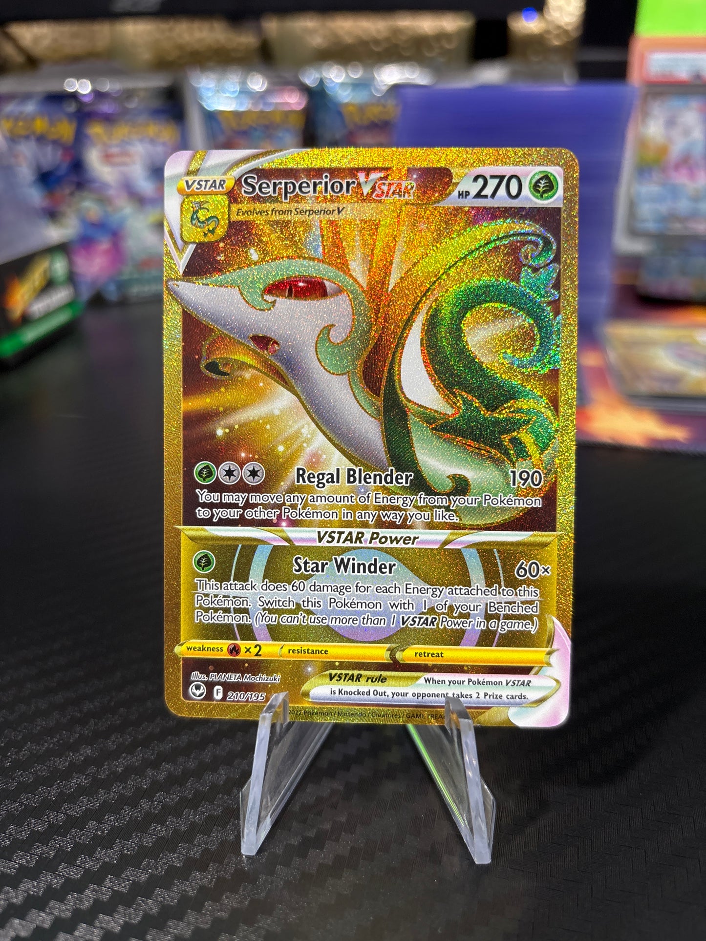 Serperior Vstar #210 - Silver Tempest