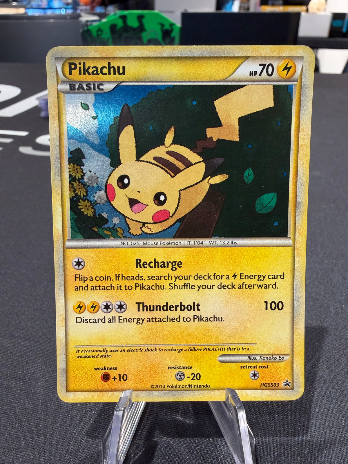 Pikachu Holo - HGSS03 Promo