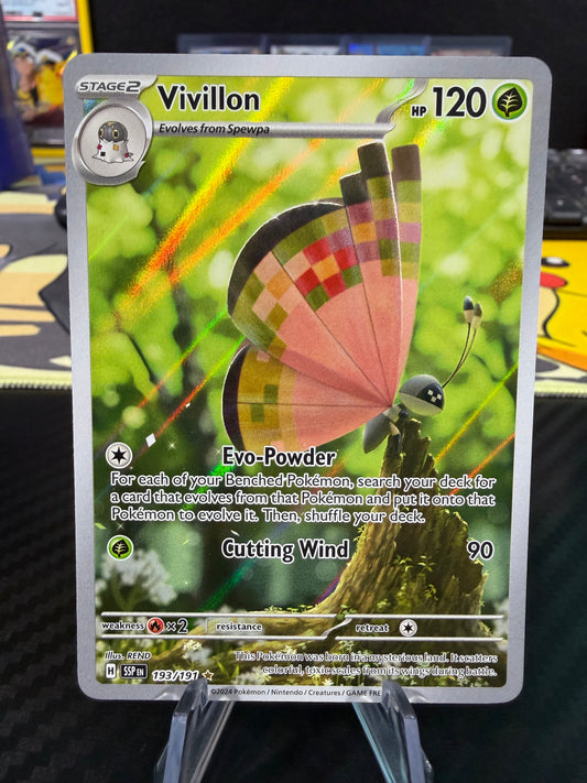 Vivillon - 193/191 - Illustration Rare - Surging Sparks