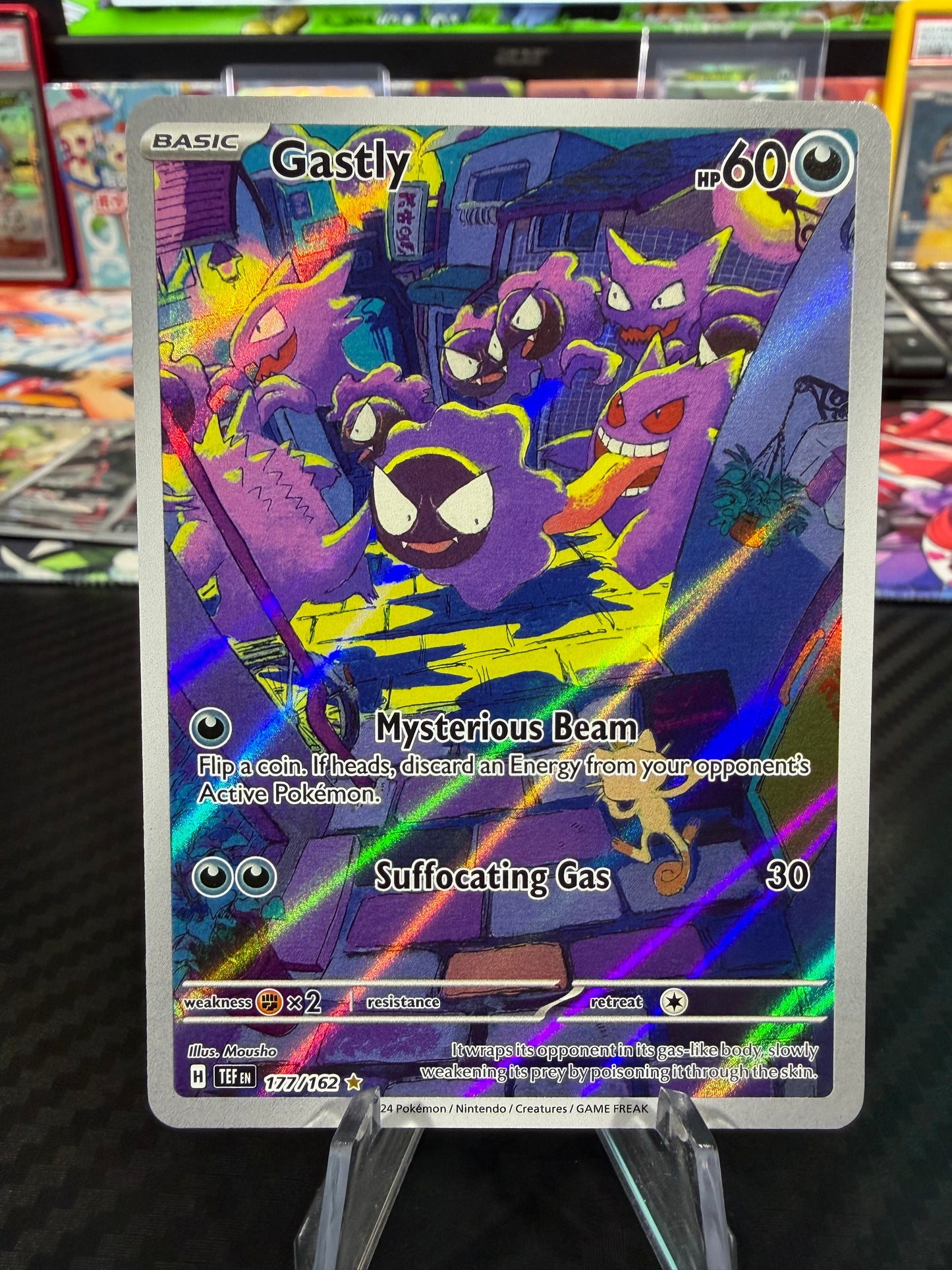Gastly - 177/162 - Illustration Rare - Temporal Forces - NM