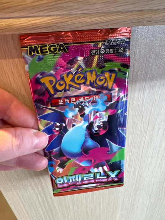 Mega inferno X Korean Booster Pack
