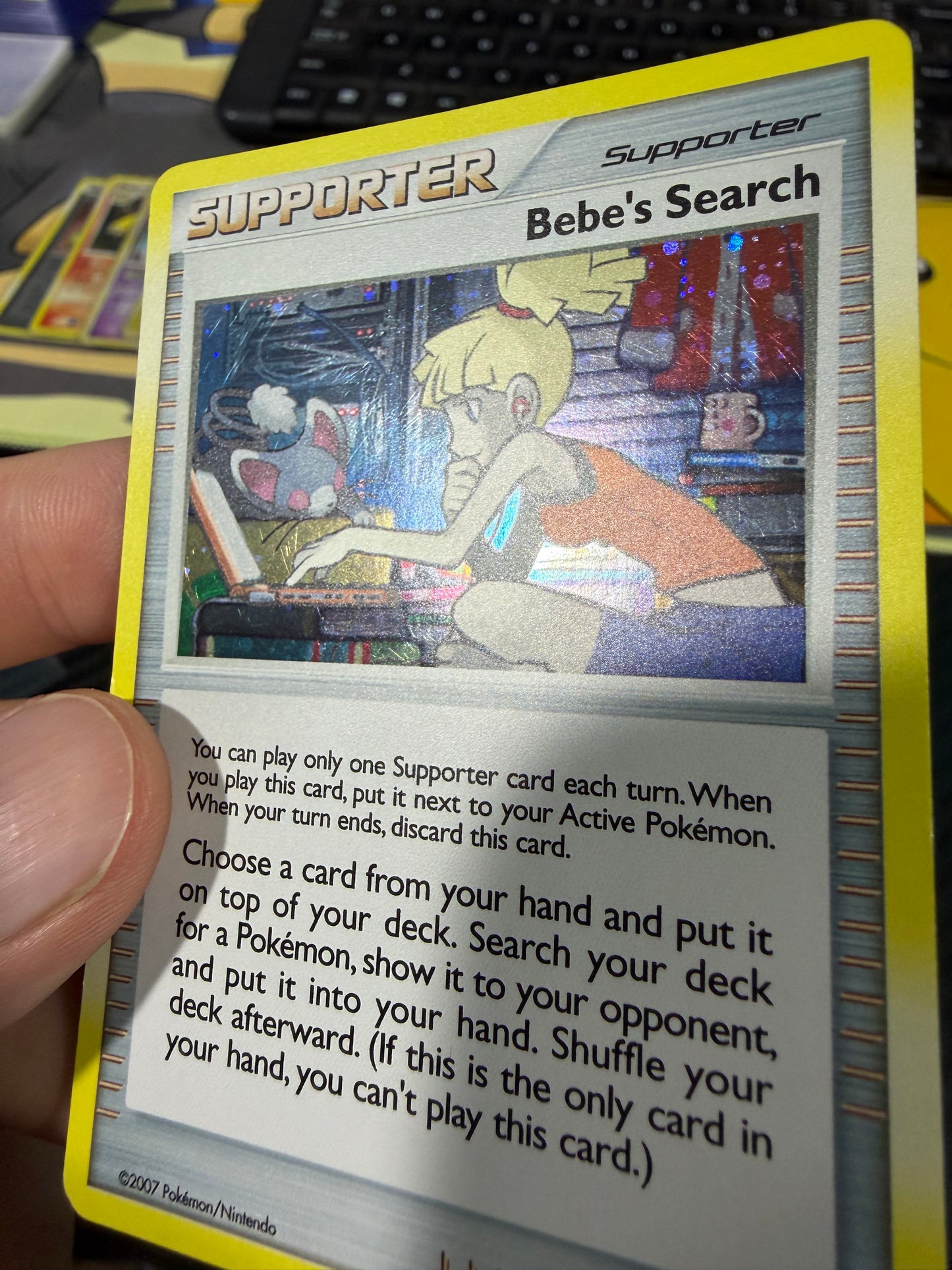 Bebe’s Search - Holo - 109/123 - Mysterious Treasures - MP