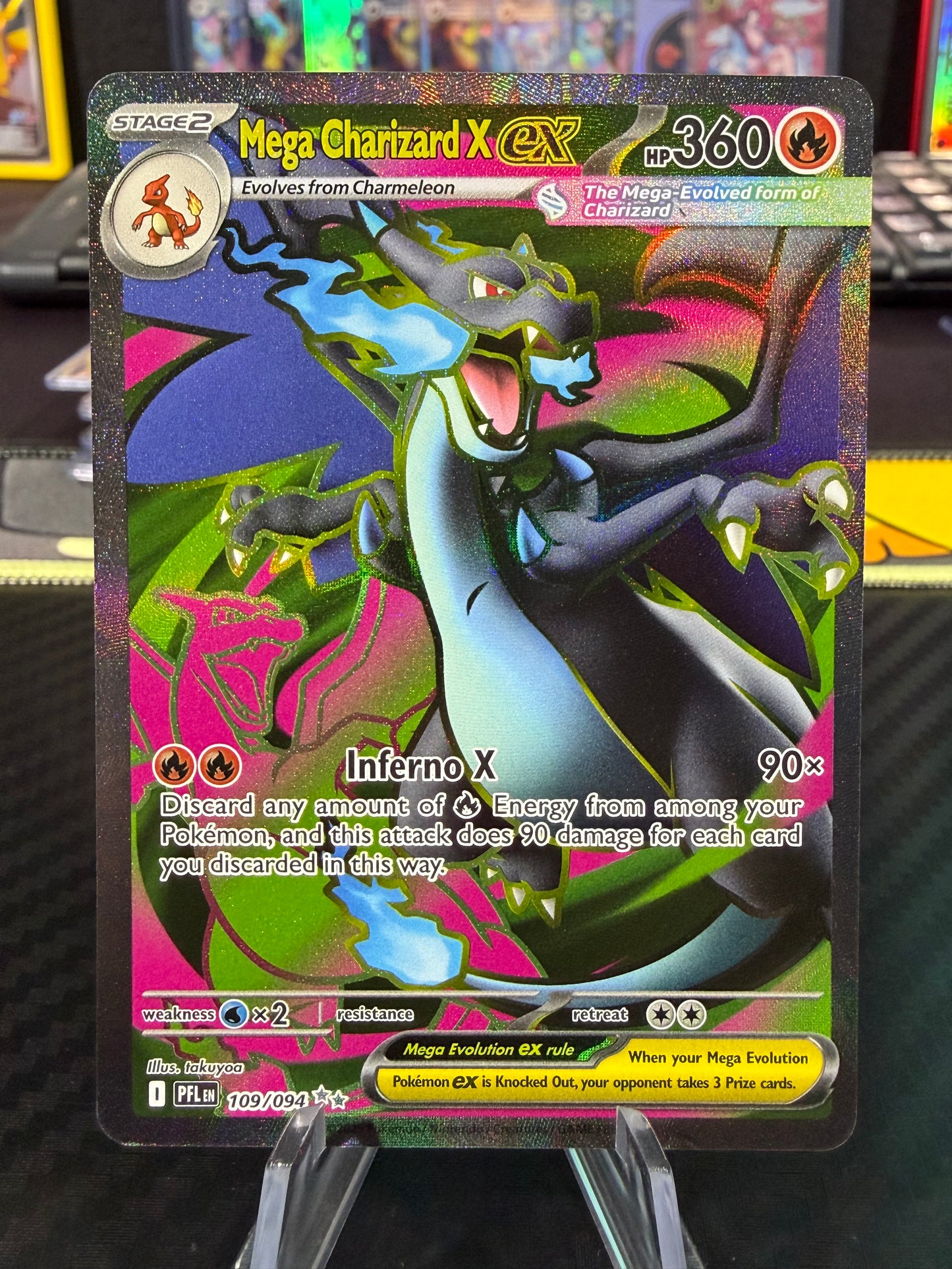 Charizard Ex - 109/094 - Full Art - Phantasmal Flames
