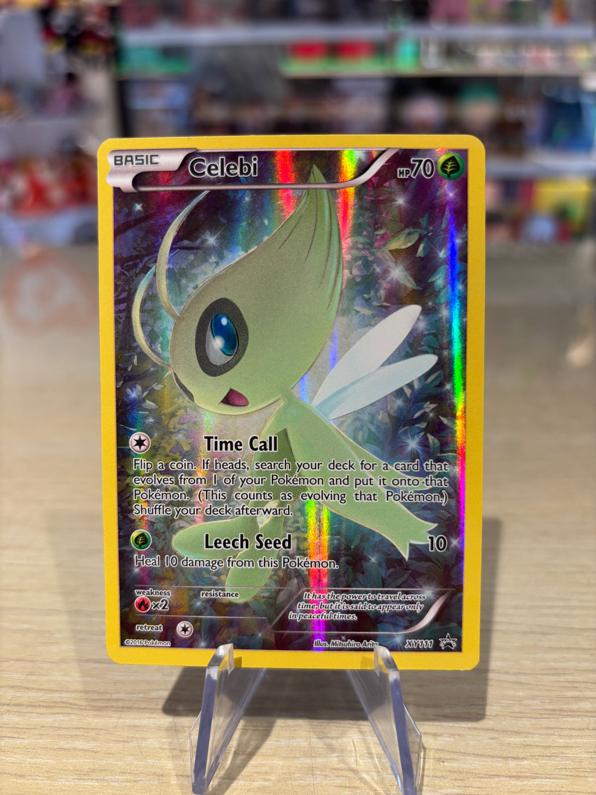 Celebi - XY111 - XY Black Star Promo