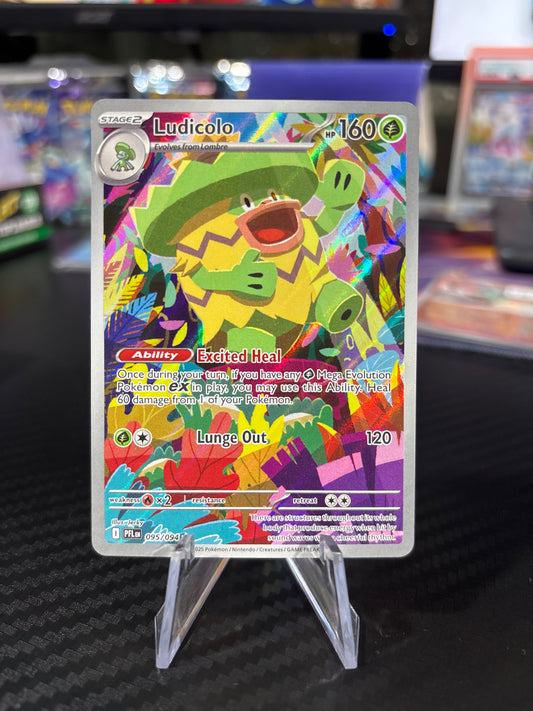 Ludicolo - 095/094 - Illustration Rare - Phantasmal Flames - NM