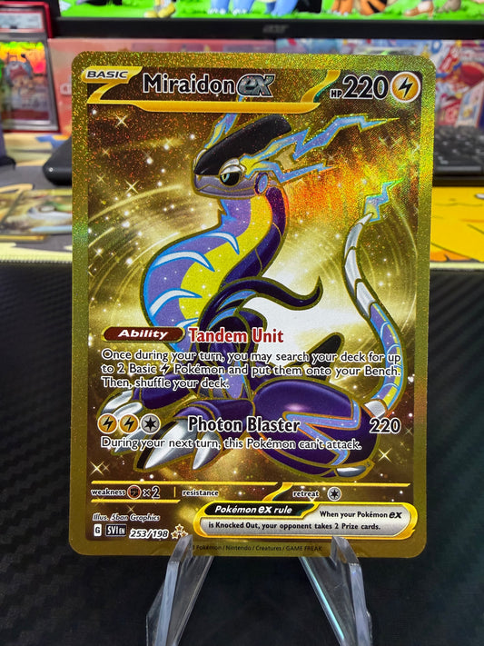 Miraidon Ex - 254/198 - Hyper Rare - Scarlet & Violet - NM