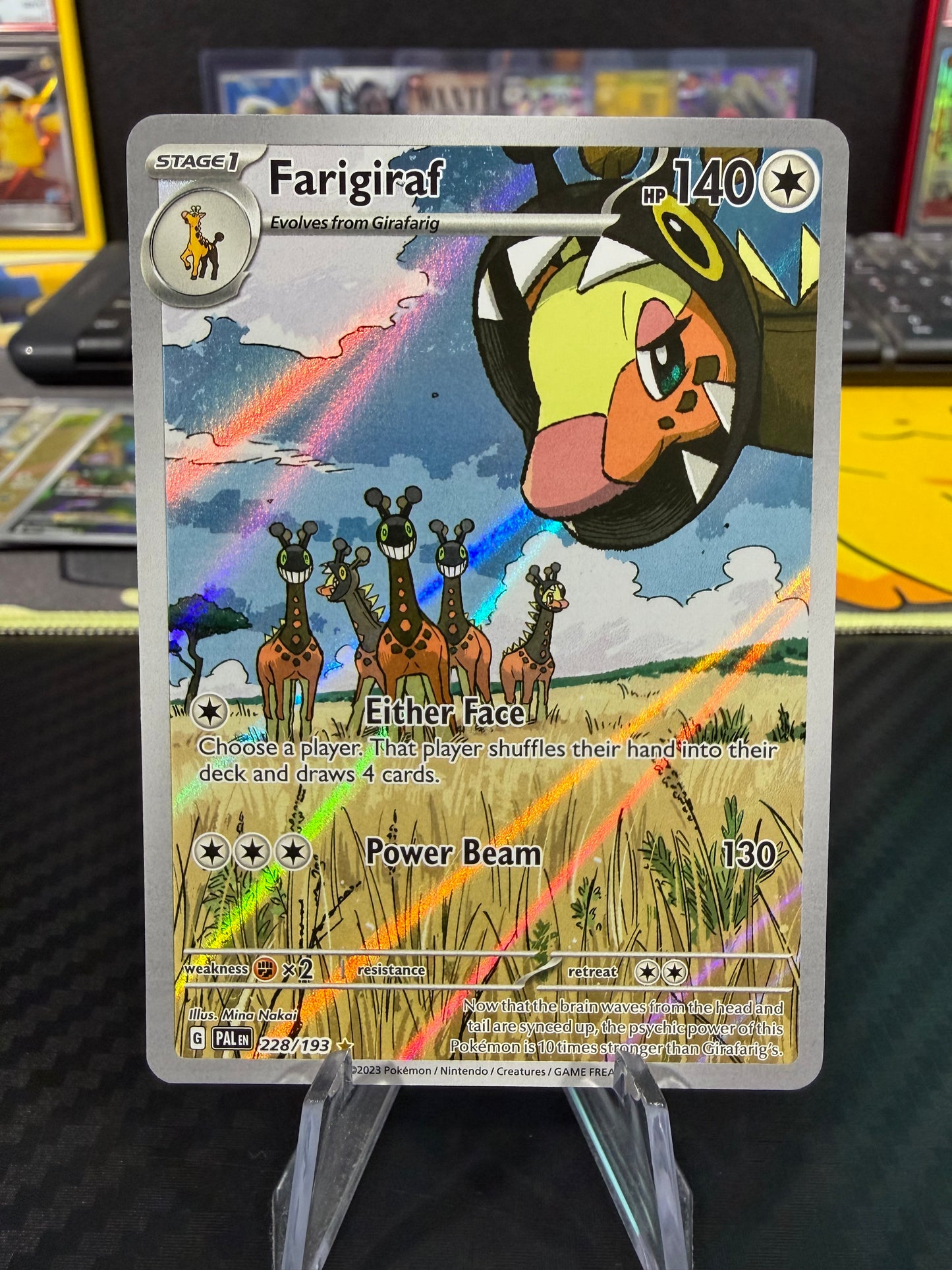 Farigiraf - 228/193 - Illustration Rare - Paldea Evolved