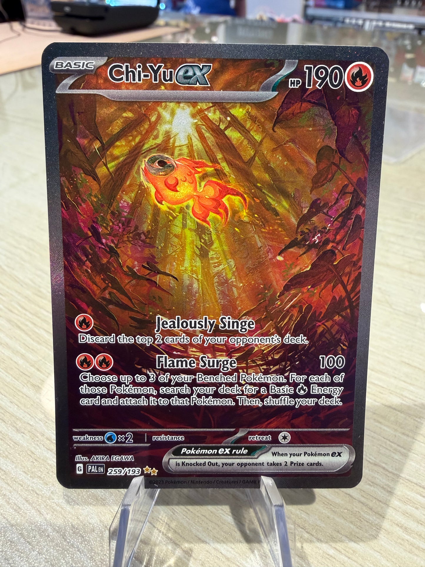Chi-Yu EX - 259/193 - SIR - Paldea Evolved