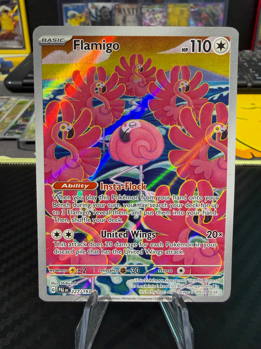 Flamigo - 227/193 - Illustration Rare - Paldea Evolved