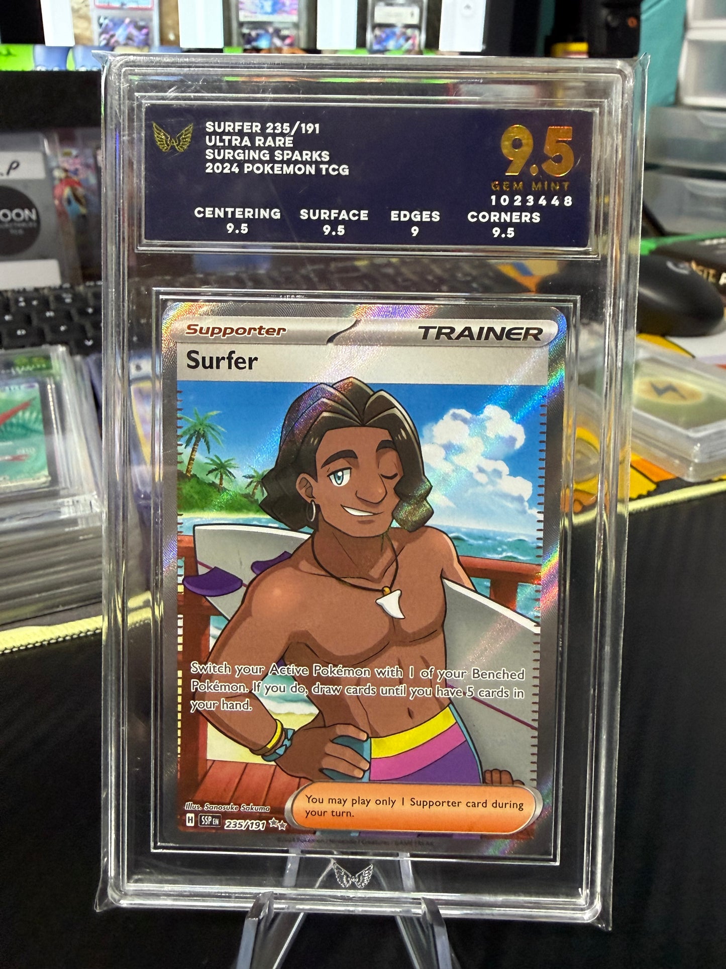 ARK 9.5 - Surfer - 235/191 - Full Art - Surging Sparks
