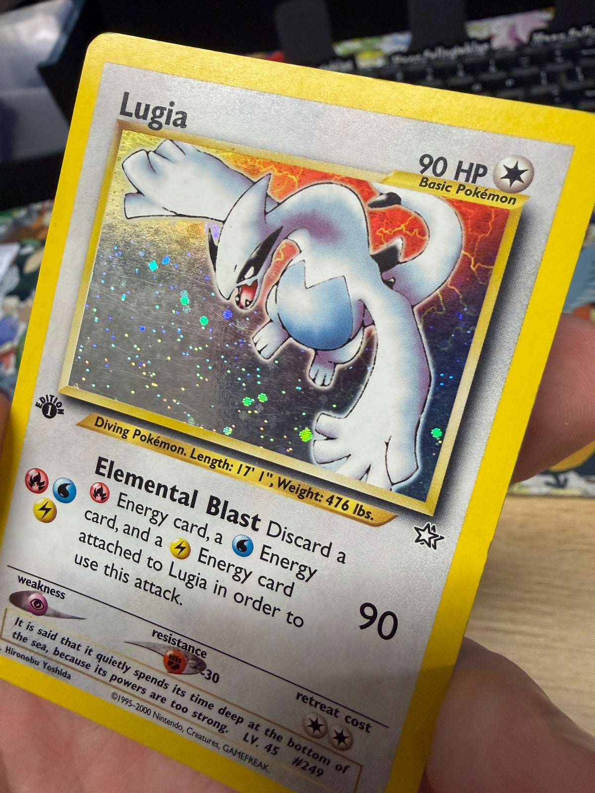 Lugia - 1st Edition Holo - 9/111 - Neo Genesis - MP